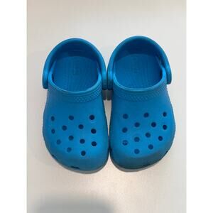 CROCS Toddler Blue Clogs - 7C